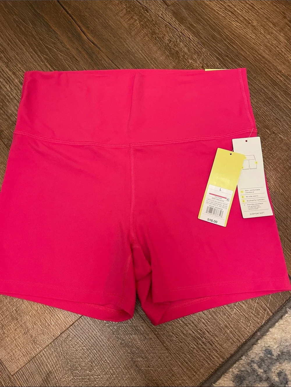 all in motion Women's Active High-Rise Shorts - Bright Pink